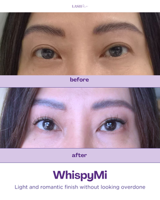 WhispyMi Press-On Lash Clusters Starter Kit (30 Cluster Lash Tray + Applicator)