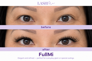 FullMi Press-On Pre-Glued Cluster Starter Kit (36 Cluster Lash Tray + Applicator)