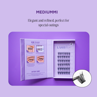 X - PressMi - Mixed Length Lash Tray (Get all 4) + Non Stick Tweezers